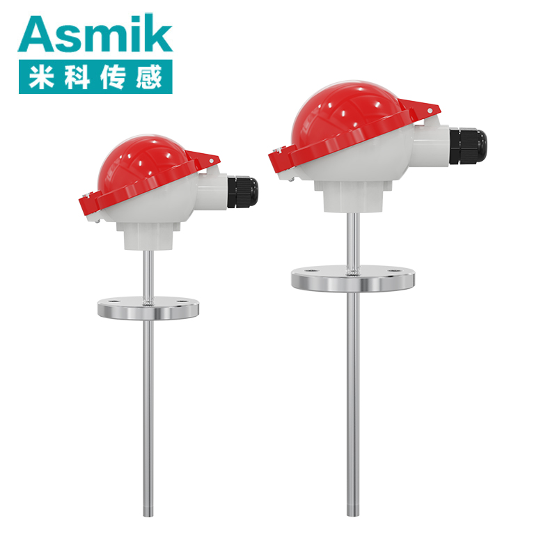 米科鎧裝溫度傳感器-法蘭式
